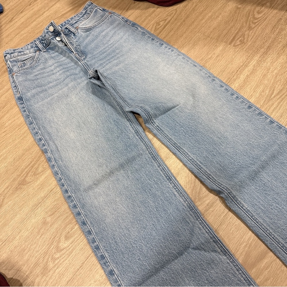 OAK + FORT Light Blue Straight Men's Jeans